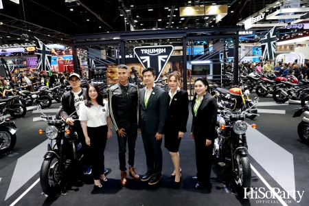 ไทรอัมพ์ มอเตอร์ไซเคิลส์ ส่งท้ายปีอย่างยิ่งใหญ่ในงาน Motor Expo 2024