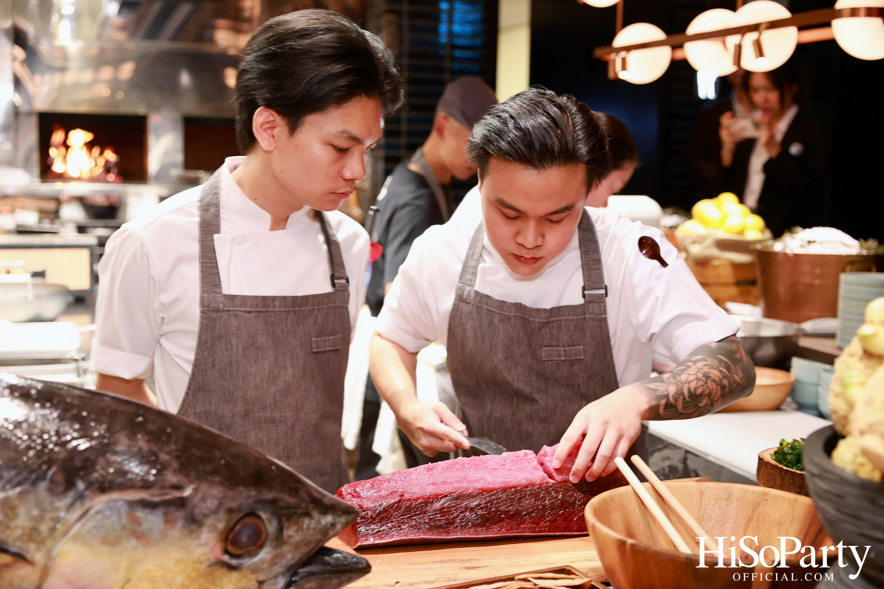 งานเปิดตัวห้องอาหารใหม่ OXBO Bangkok