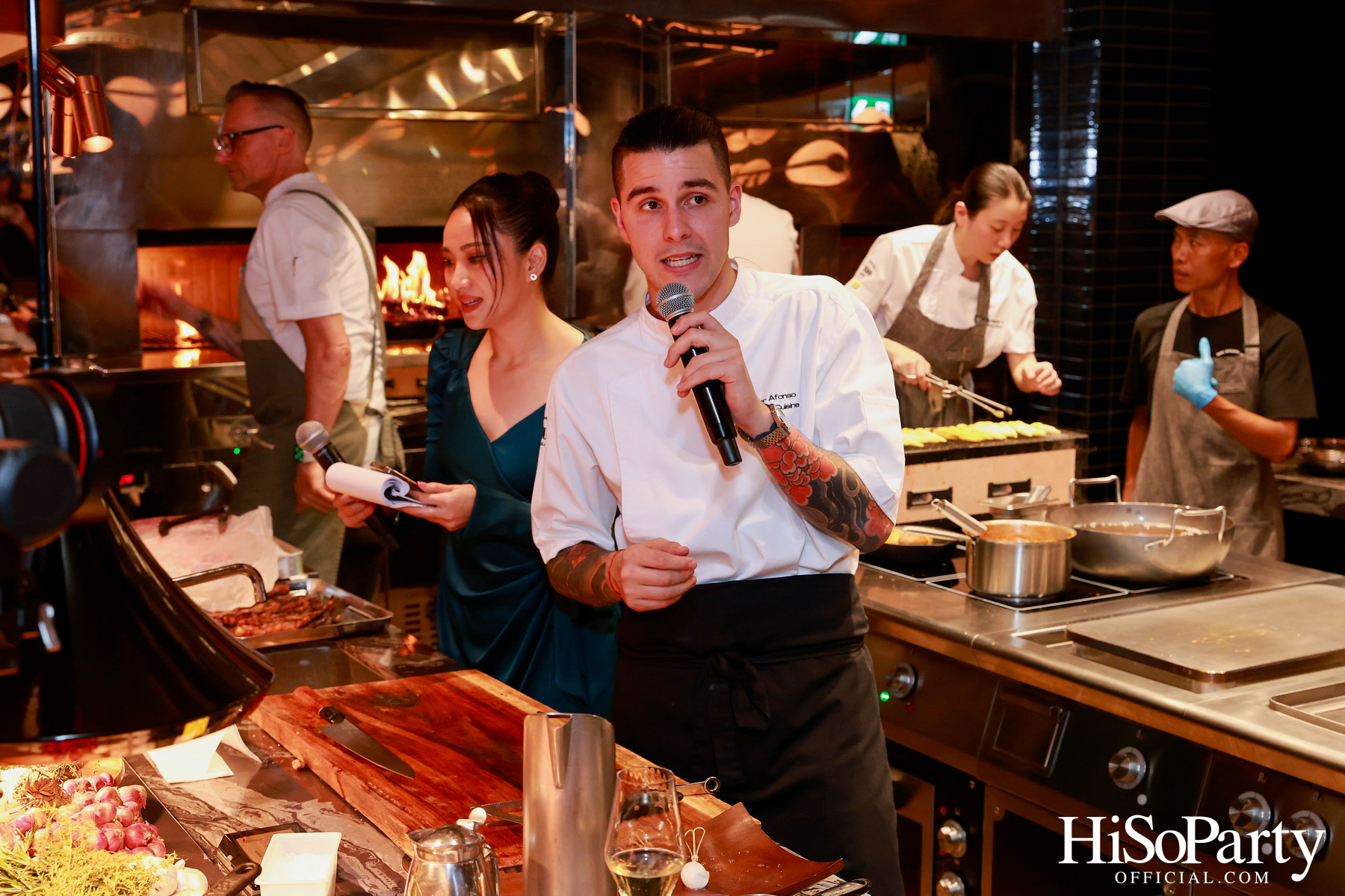 งานเปิดตัวห้องอาหารใหม่ OXBO Bangkok