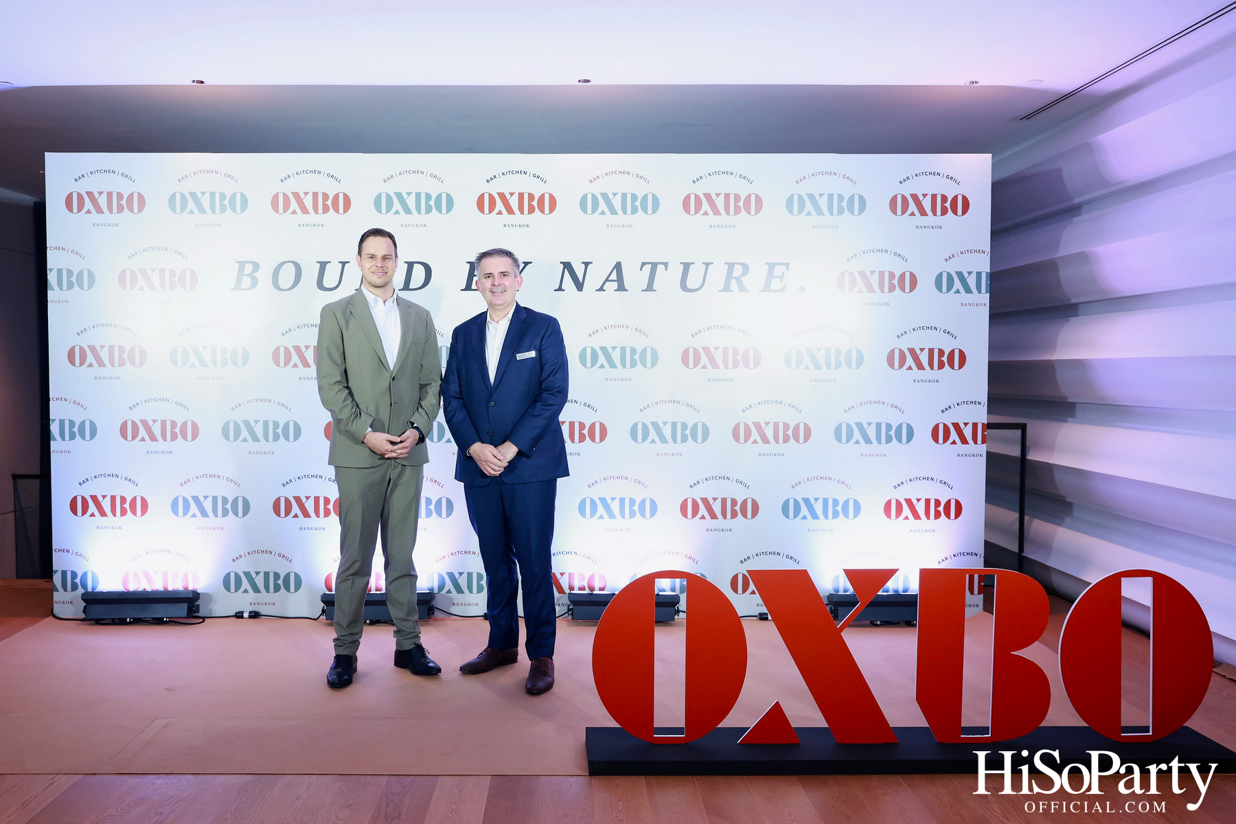 งานเปิดตัวห้องอาหารใหม่ OXBO Bangkok