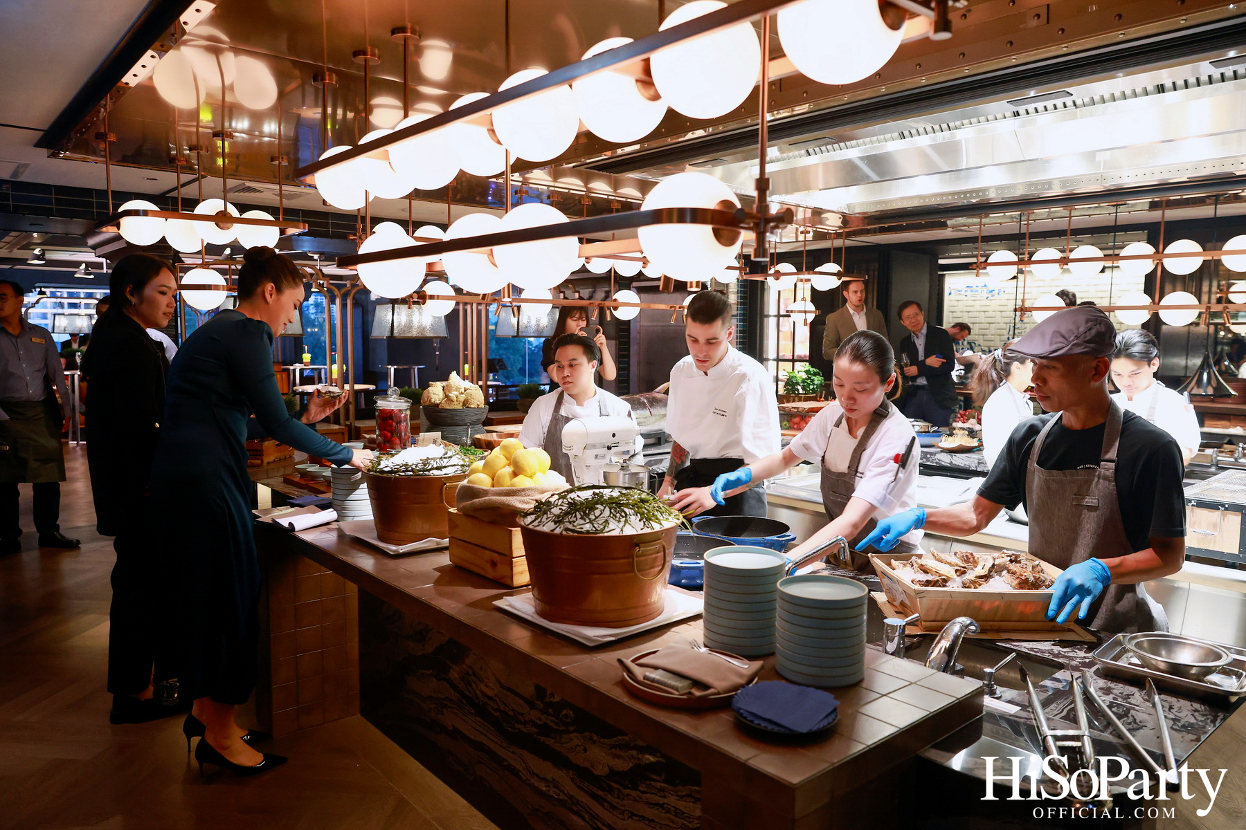 งานเปิดตัวห้องอาหารใหม่ OXBO Bangkok