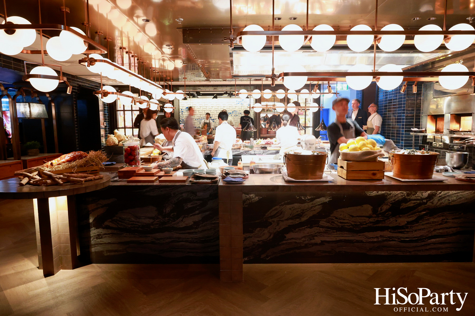 งานเปิดตัวห้องอาหารใหม่ OXBO Bangkok