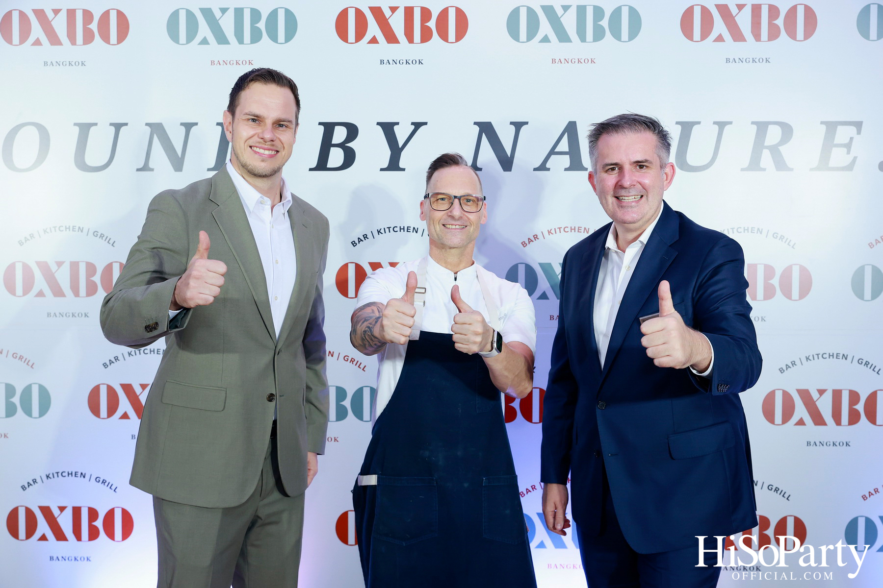 งานเปิดตัวห้องอาหารใหม่ OXBO Bangkok