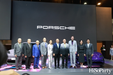 การเปิดตัวอย่างเป็นทางการของ 911 Carrera และ Taycan Turbo GT ณ บูธรถยนต์ปอร์เช่ ในงาน Motor Expo 2024