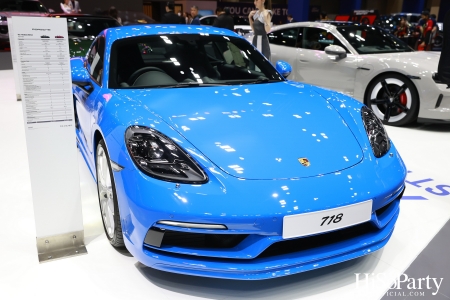 การเปิดตัวอย่างเป็นทางการของ 911 Carrera และ Taycan Turbo GT ณ บูธรถยนต์ปอร์เช่ ในงาน Motor Expo 2024