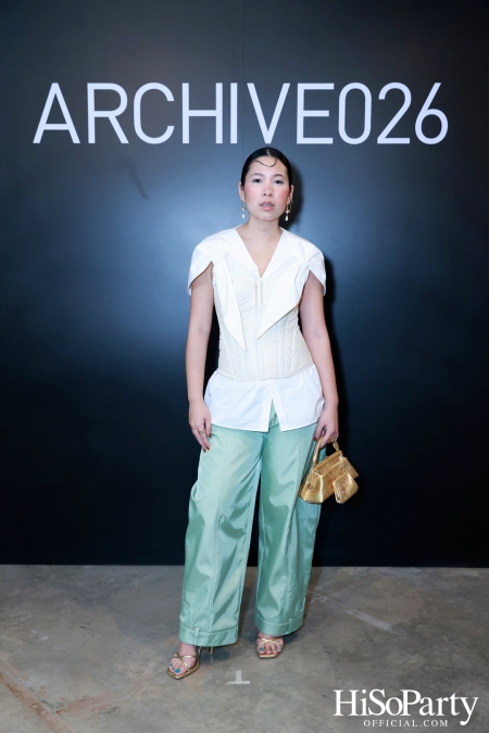 ARCHIVE026 FALL/WINTER 2024 COLLECTION SHOW: A MULTISENSORY REVERIE	