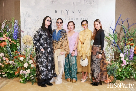 Club 21 จัดงานเปิดตัวคอลเลกชัน Spring Summer 2025 จาก BIYAN