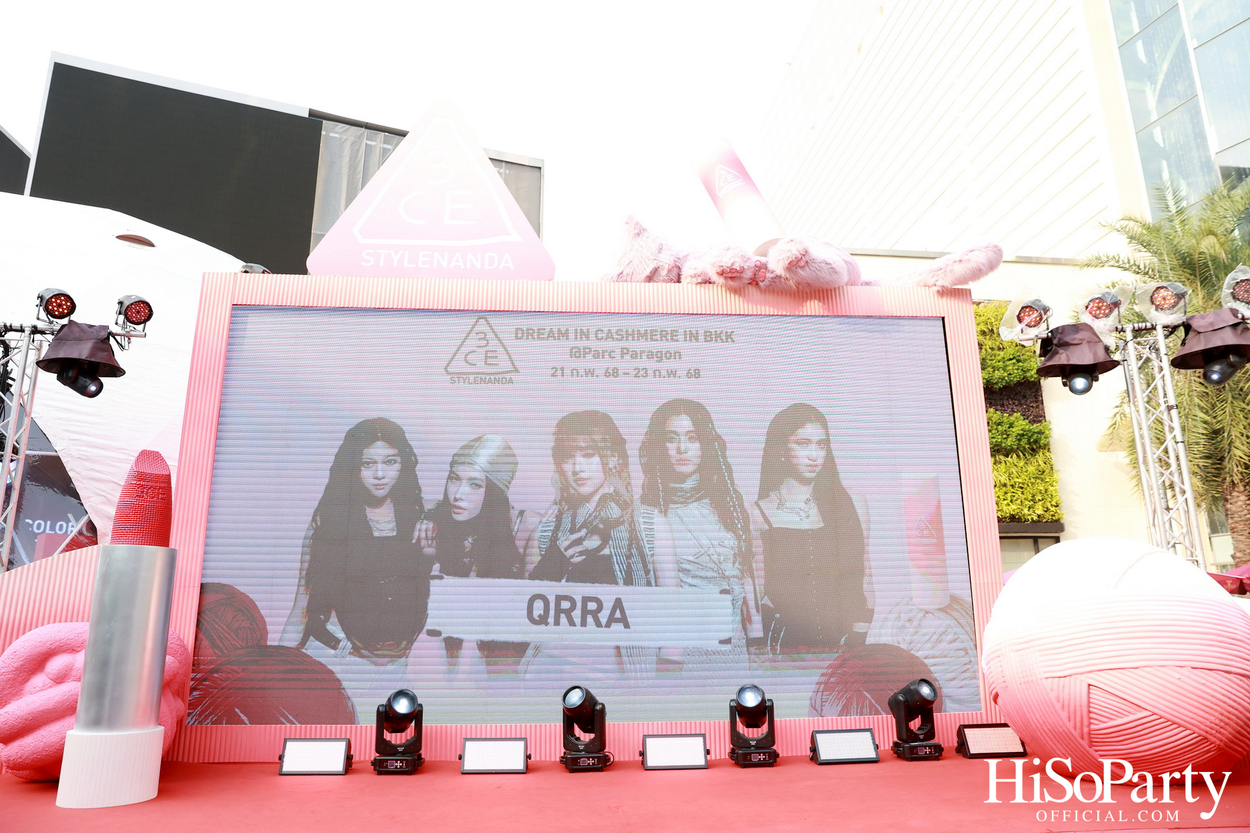 3CE เปิดตัวผลิตภัณฑ์ใหม่ ‘Cashmere Hug Lipstick’ พร้อมจัดงาน ‘Dream in Cashmere in BKK’