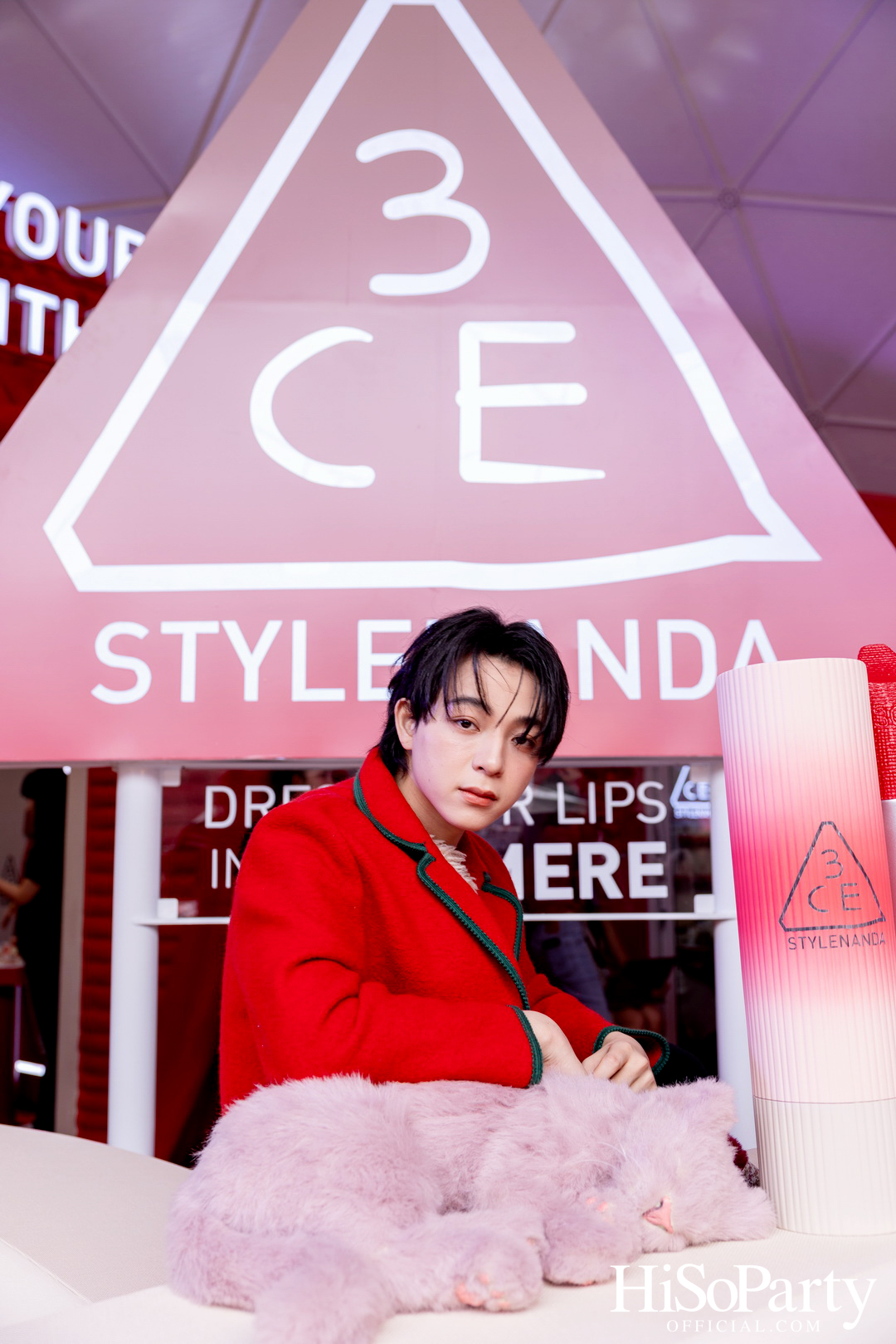 3CE เปิดตัวผลิตภัณฑ์ใหม่ ‘Cashmere Hug Lipstick’ พร้อมจัดงาน ‘Dream in Cashmere in BKK’