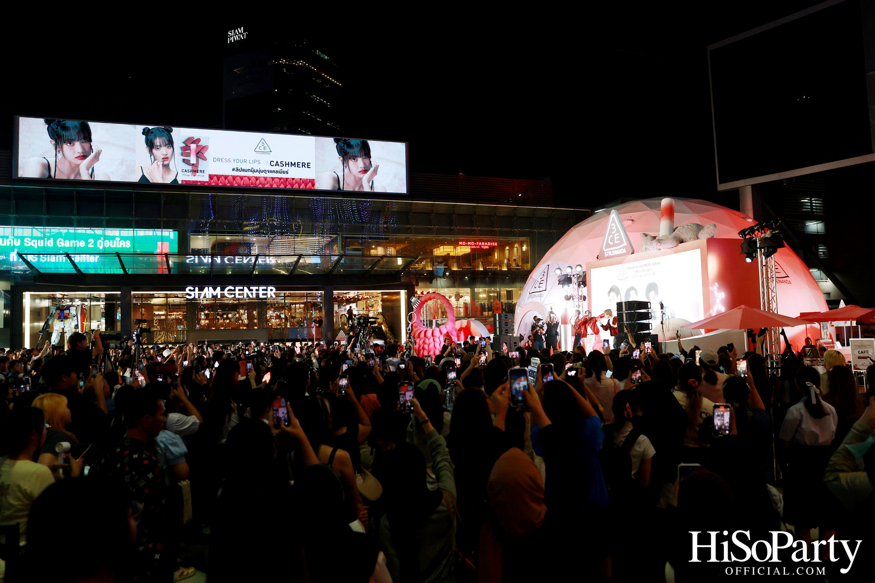 3CE เปิดตัวผลิตภัณฑ์ใหม่ ‘Cashmere Hug Lipstick’ พร้อมจัดงาน ‘Dream in Cashmere in BKK’