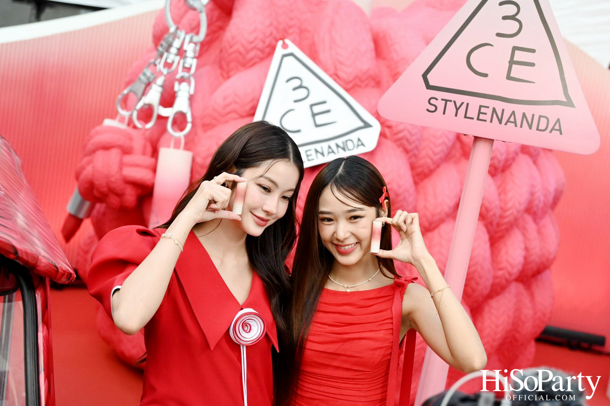 3CE เปิดตัวผลิตภัณฑ์ใหม่ ‘Cashmere Hug Lipstick’ พร้อมจัดงาน ‘Dream in Cashmere in BKK’