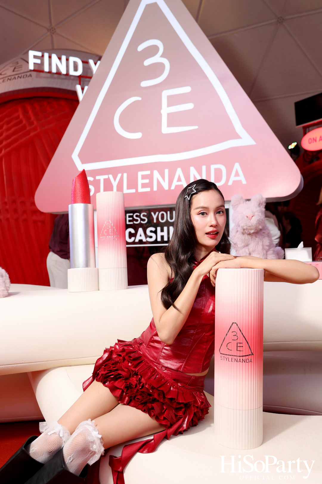 3CE เปิดตัวผลิตภัณฑ์ใหม่ ‘Cashmere Hug Lipstick’ พร้อมจัดงาน ‘Dream in Cashmere in BKK’