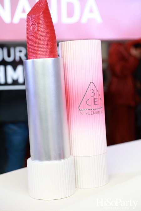 3CE เปิดตัวผลิตภัณฑ์ใหม่ ‘Cashmere Hug Lipstick’ พร้อมจัดงาน ‘Dream in Cashmere in BKK’ 