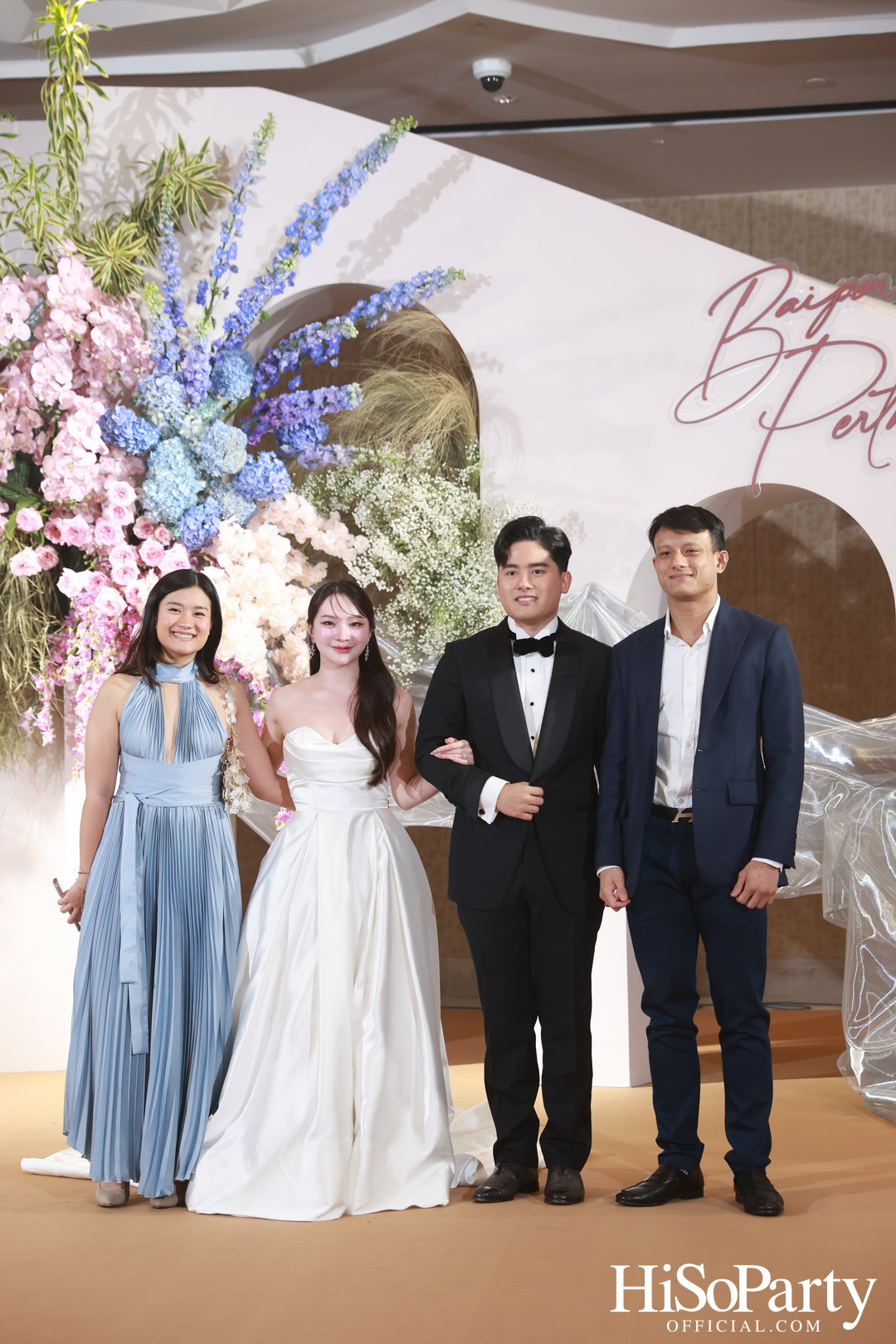 งานฉลองมงคลสมรสระหว่าง ยิ่งรัก พัวถาวรสกุล และ นวิน เหมรัชตานันต์ 