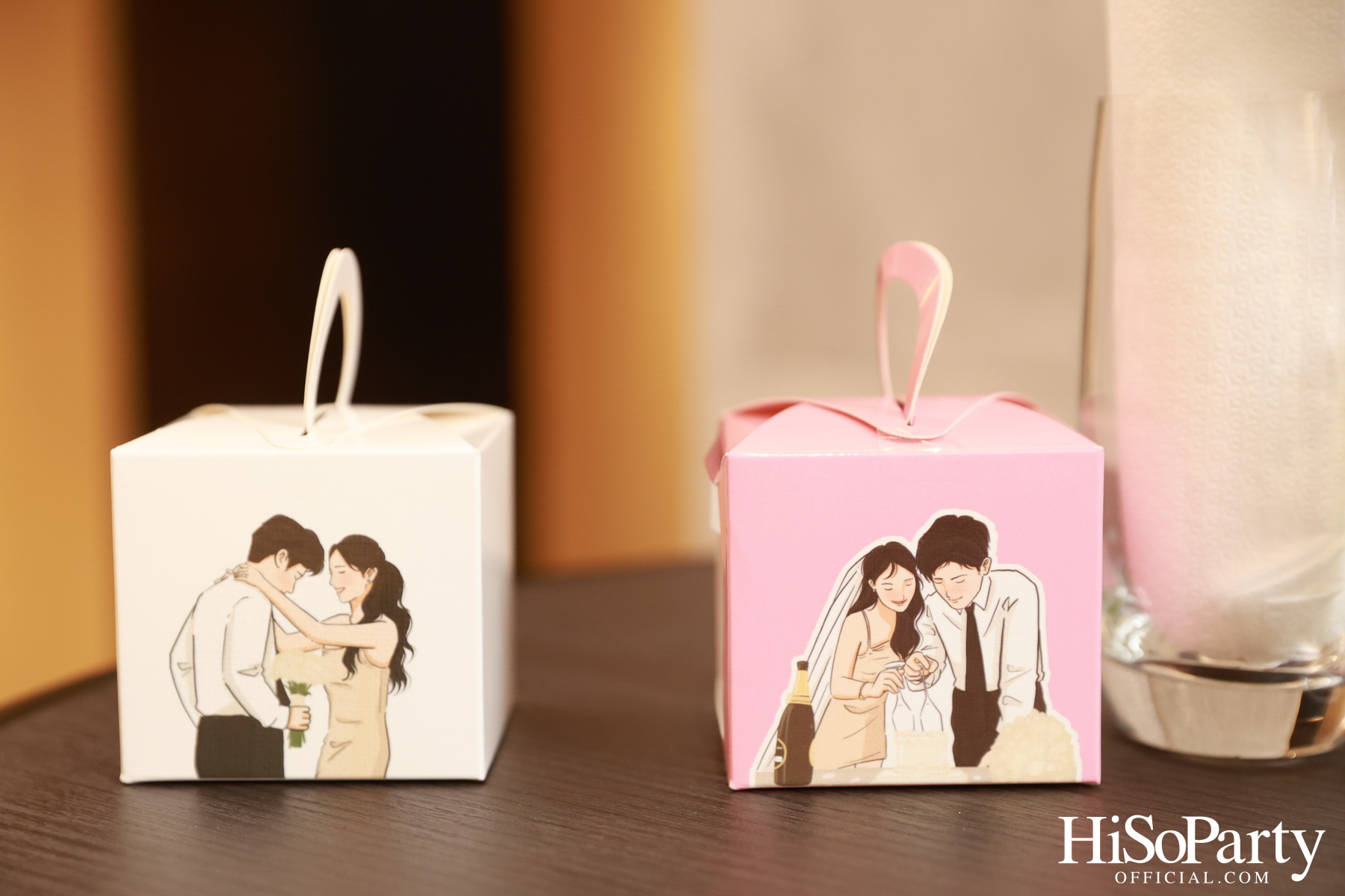 งานฉลองมงคลสมรสระหว่าง ยิ่งรัก พัวถาวรสกุล และ นวิน เหมรัชตานันต์ 