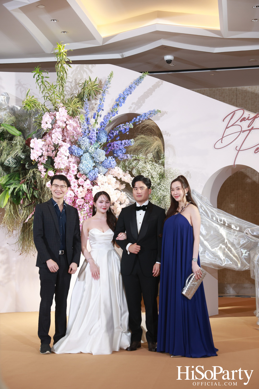 งานฉลองมงคลสมรสระหว่าง ยิ่งรัก พัวถาวรสกุล และ นวิน เหมรัชตานันต์ 