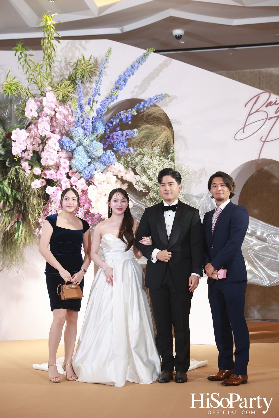 งานฉลองมงคลสมรสระหว่าง ยิ่งรัก พัวถาวรสกุล และ นวิน เหมรัชตานันต์ 