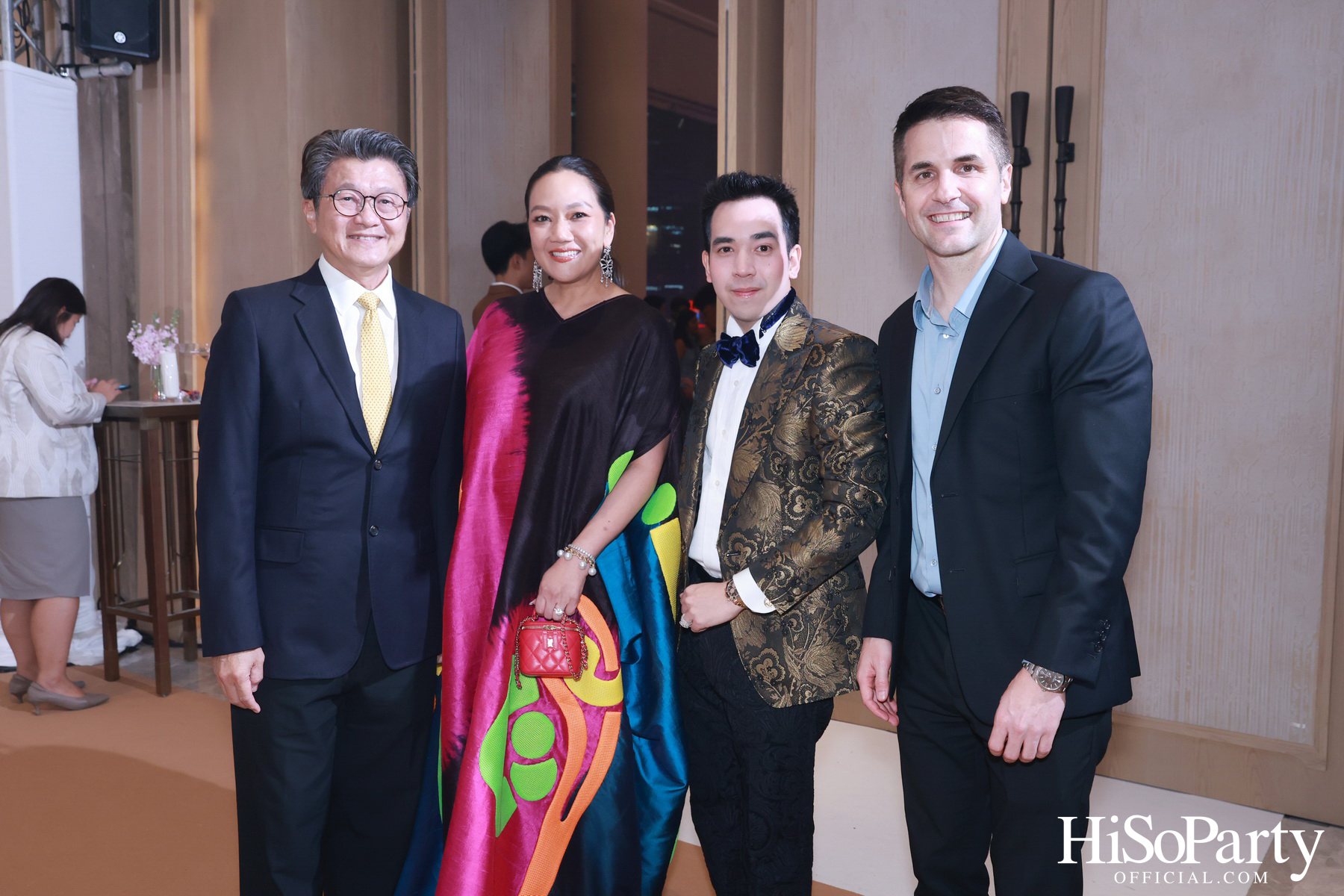 งานฉลองมงคลสมรสระหว่าง ยิ่งรัก พัวถาวรสกุล และ นวิน เหมรัชตานันต์ 