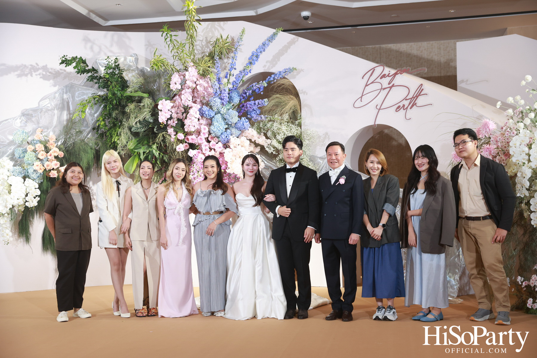 งานฉลองมงคลสมรสระหว่าง ยิ่งรัก พัวถาวรสกุล และ นวิน เหมรัชตานันต์ 