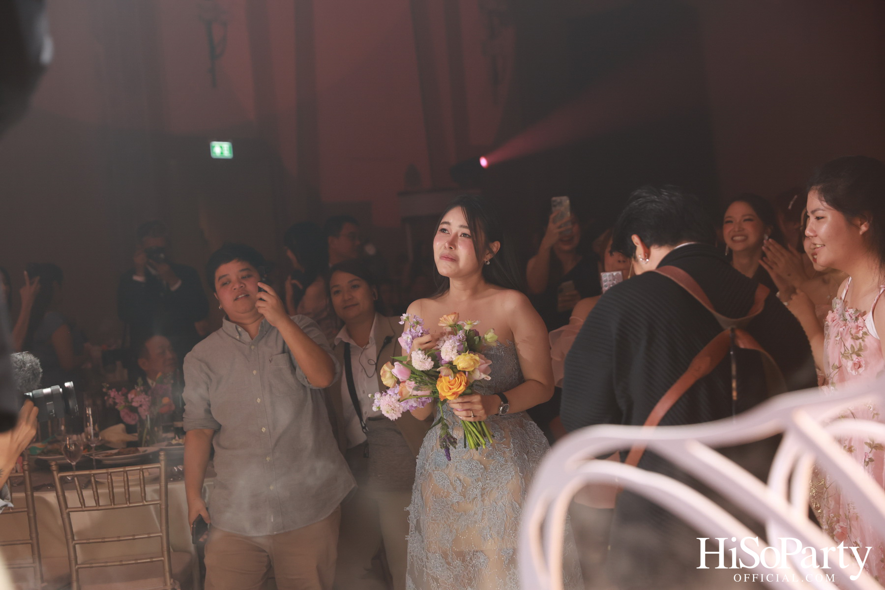 งานฉลองมงคลสมรสระหว่าง ยิ่งรัก พัวถาวรสกุล และ นวิน เหมรัชตานันต์ 