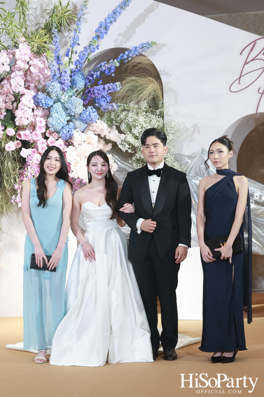 งานฉลองมงคลสมรสระหว่าง ยิ่งรัก พัวถาวรสกุล และ นวิน เหมรัชตานันต์ 