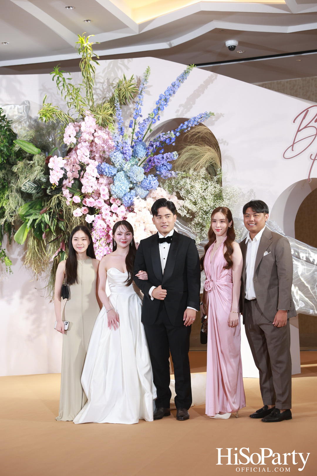 งานฉลองมงคลสมรสระหว่าง ยิ่งรัก พัวถาวรสกุล และ นวิน เหมรัชตานันต์ 