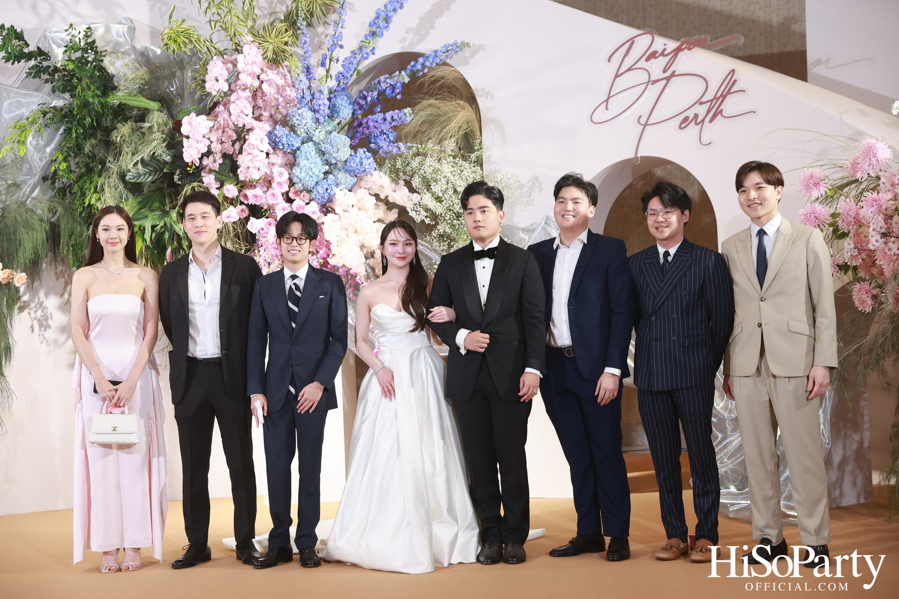 งานฉลองมงคลสมรสระหว่าง ยิ่งรัก พัวถาวรสกุล และ นวิน เหมรัชตานันต์ 