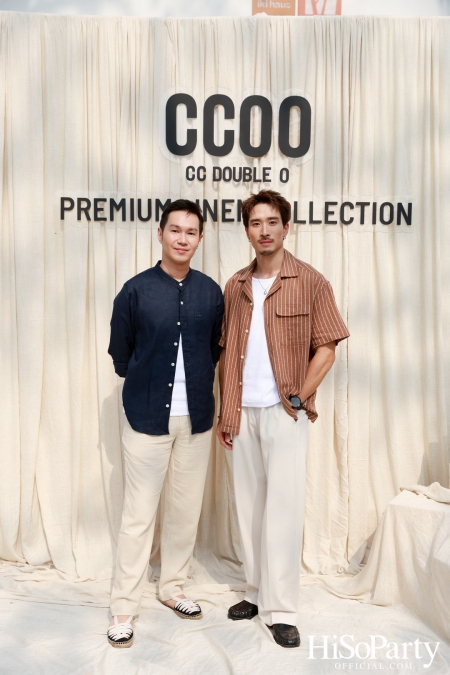 งานเปิดตัว CC DOUBLE O Premium LINEN Collection ต้อนรับซัมเมอร์ ด้วยดีไซน์เรียบง่ายและสัมผัสสุดเบาสบาย