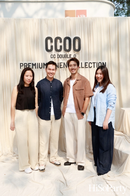 งานเปิดตัว CC DOUBLE O Premium LINEN Collection ต้อนรับซัมเมอร์ ด้วยดีไซน์เรียบง่ายและสัมผัสสุดเบาสบาย