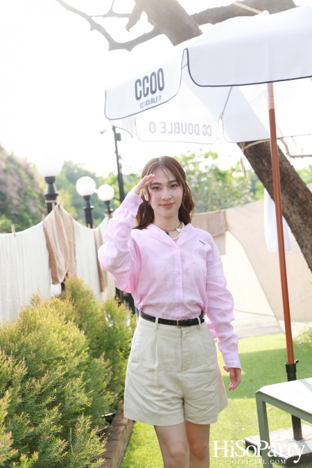 งานเปิดตัว CC DOUBLE O Premium LINEN Collection ต้อนรับซัมเมอร์ ด้วยดีไซน์เรียบง่ายและสัมผัสสุดเบาสบาย