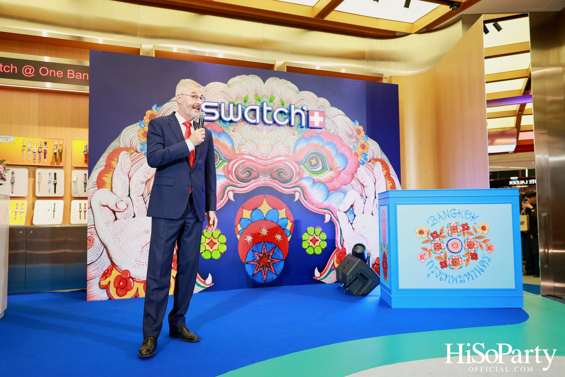 SWATCH เปิดแฟลกชิพสโตร์ใหญ่ที่สุดในโลกที่ One Bangkok พร้อมเปิดตัวนาฬิกาคอลเลกชันพิเศษ THE WANDERER