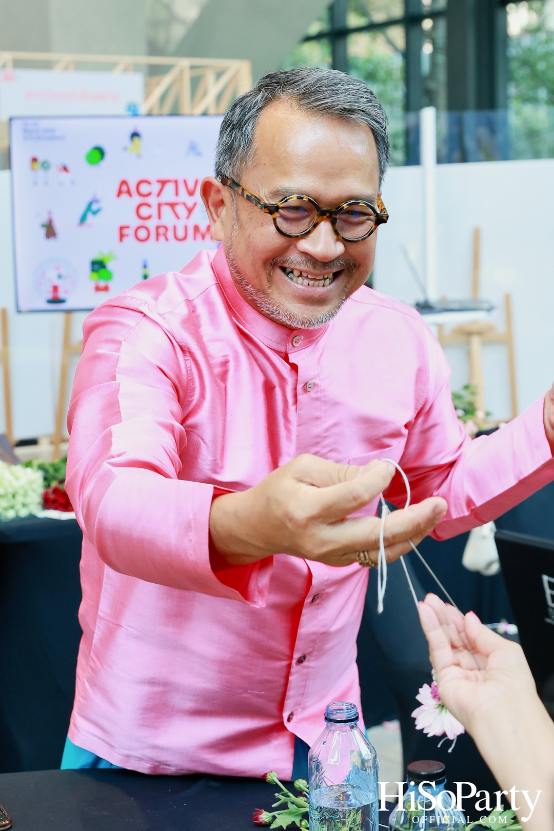 ‘มัดมาลัย: สมดุลของทุกสัมพันธ์แห่งใจ’ โดย สกุล อินทกุล เวิร์คช็อปสุดพิเศษ ในงาน Active City Forum 2025