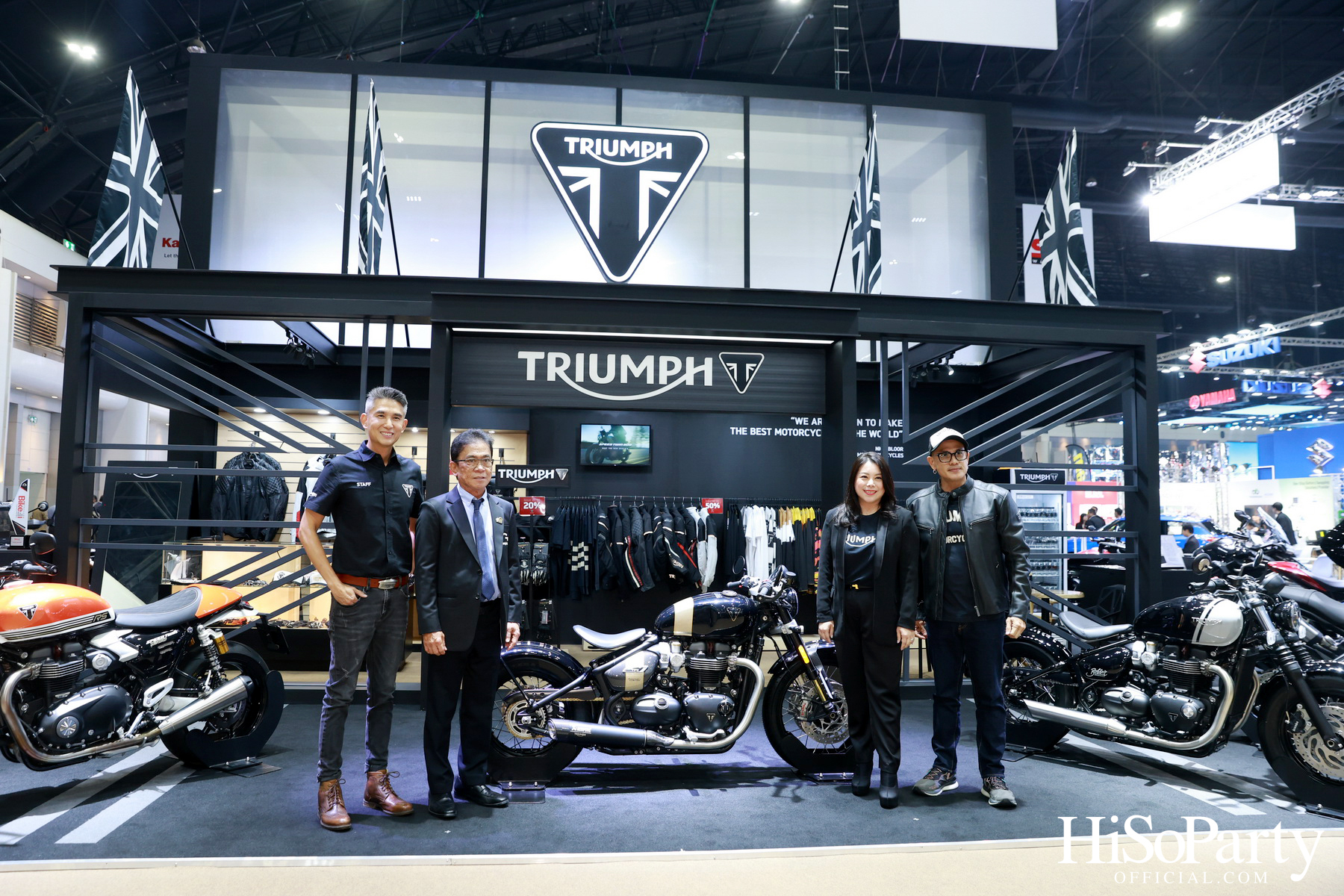 ไทรอัมพ์ มอเตอร์ไซเคิลส์ ยกทัพรถรุ่นไฮไลต์ ร่วมงาน Bangkok International Motor Show 2025