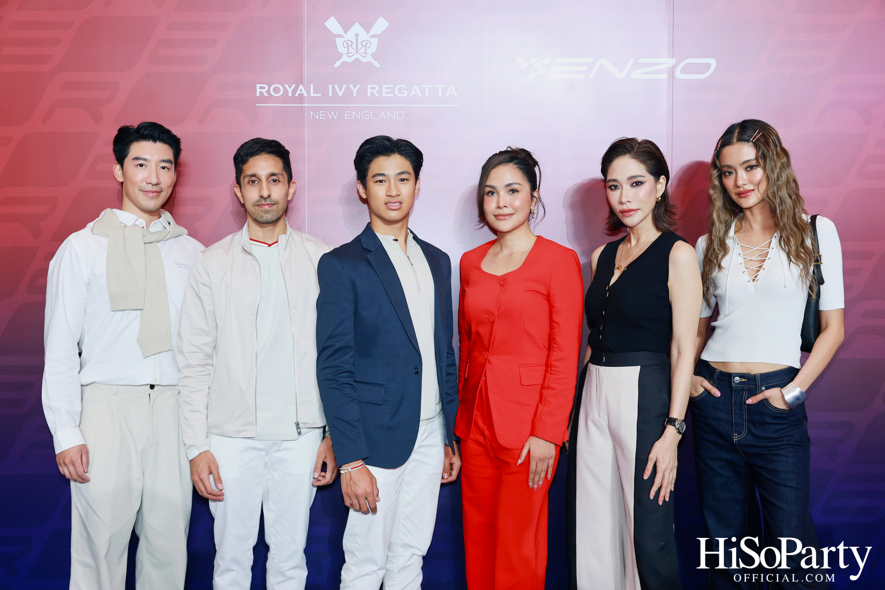 งานเปิดตัวคอลเลกชันพิเศษ ROYAL IVY REGATTA x ENZO T.