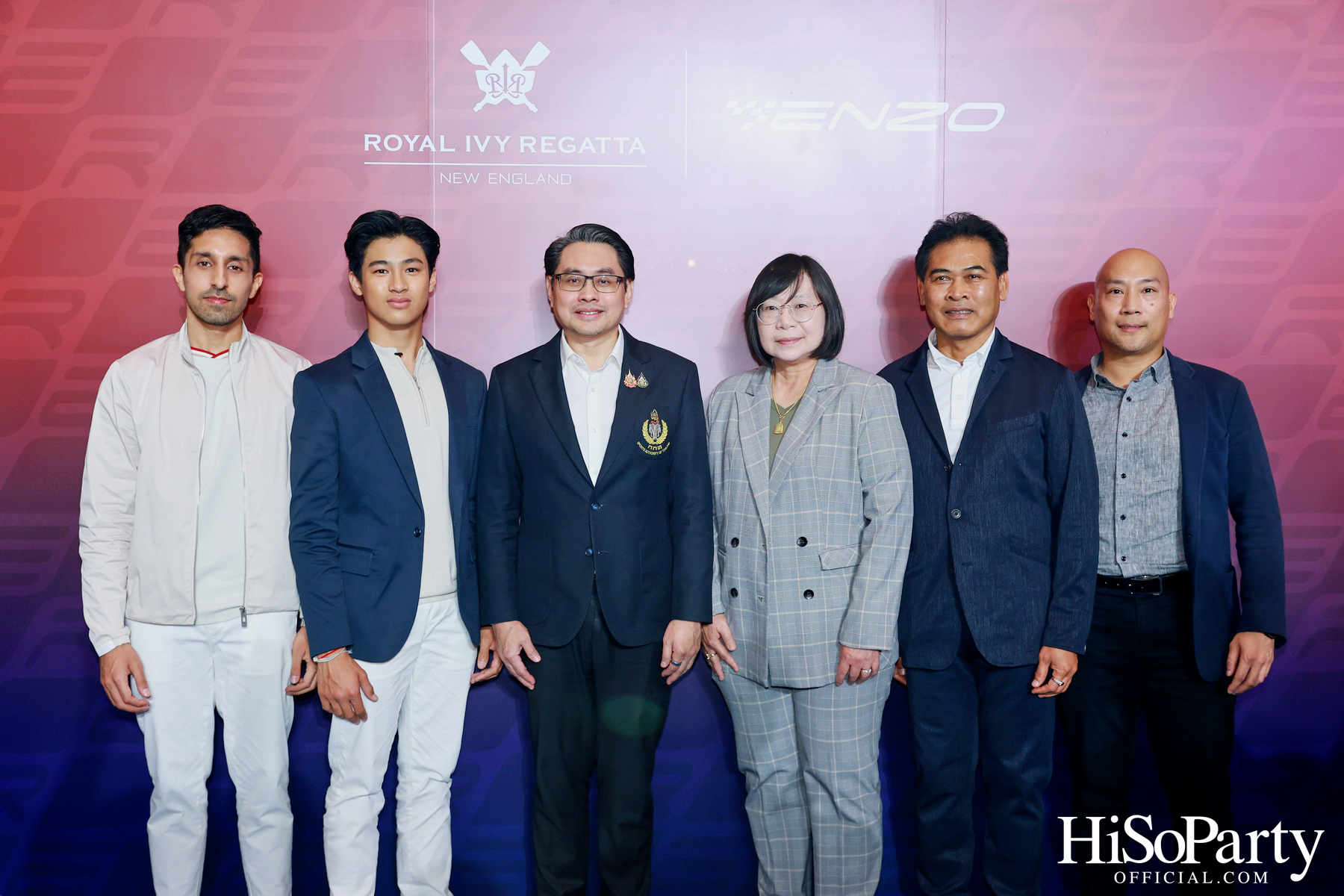 งานเปิดตัวคอลเลกชันพิเศษ ROYAL IVY REGATTA x ENZO T.