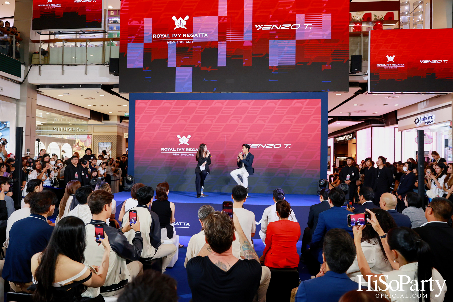 งานเปิดตัวคอลเลกชันพิเศษ ROYAL IVY REGATTA x ENZO T.