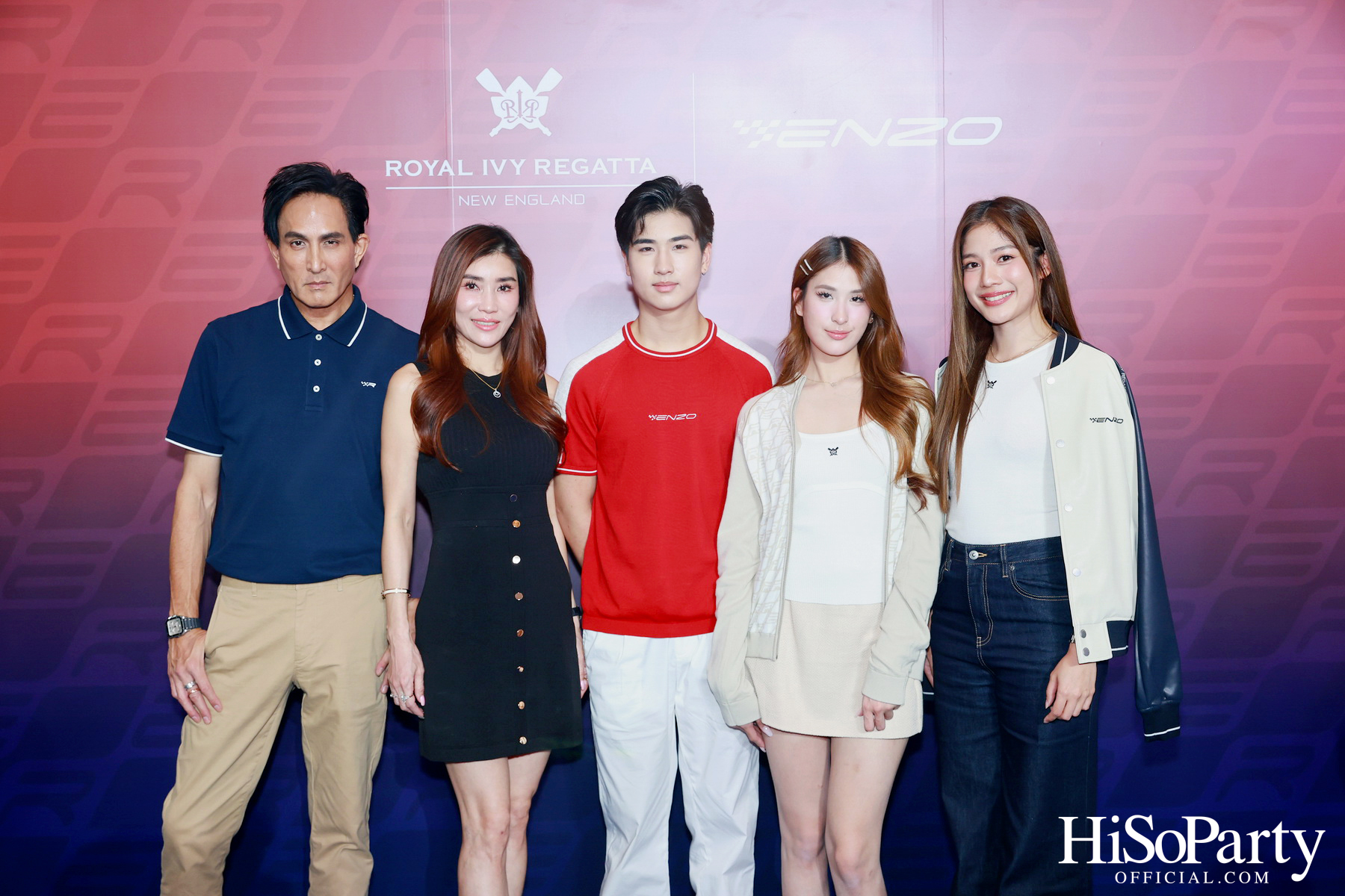 งานเปิดตัวคอลเลกชันพิเศษ ROYAL IVY REGATTA x ENZO T.