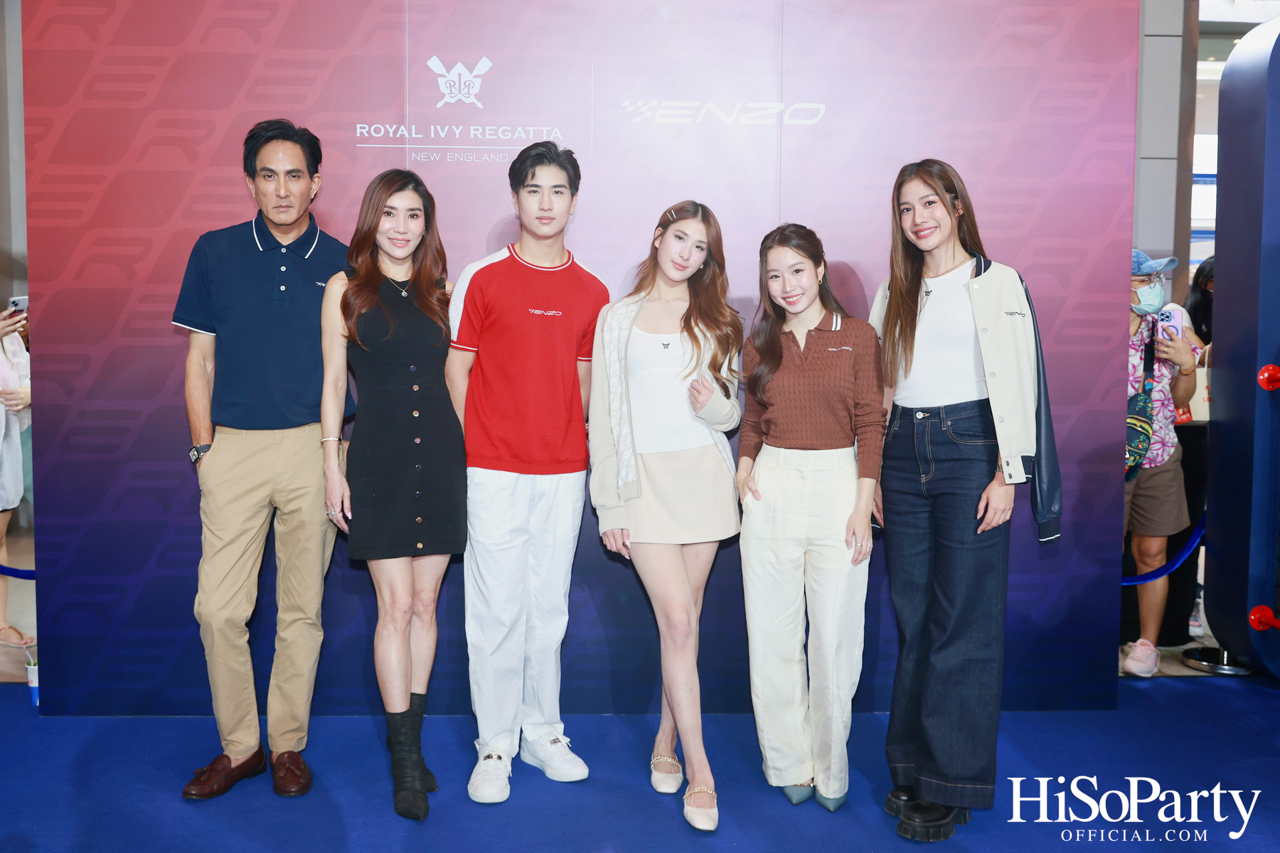 งานเปิดตัวคอลเลกชันพิเศษ ROYAL IVY REGATTA x ENZO T.