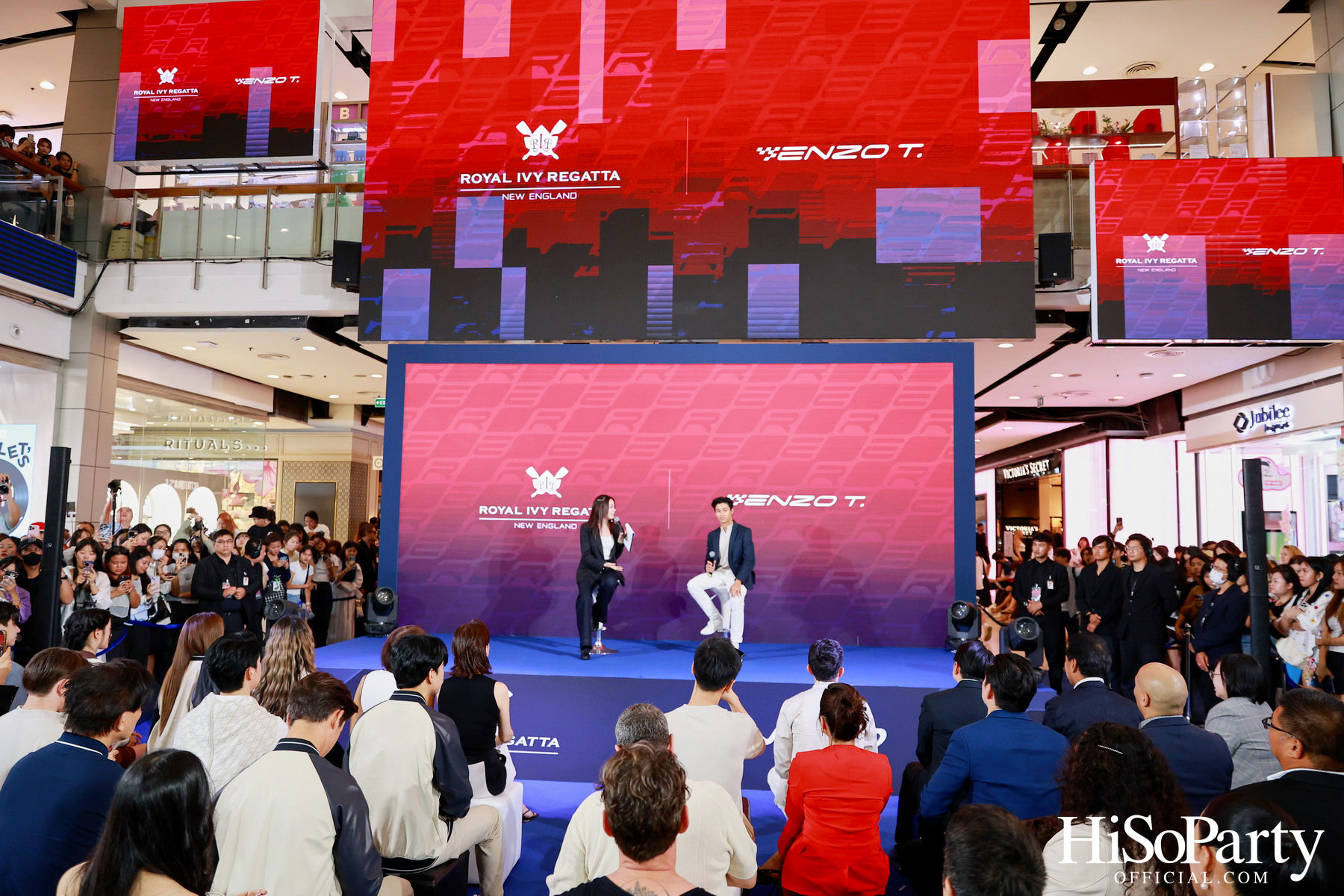 งานเปิดตัวคอลเลกชันพิเศษ ROYAL IVY REGATTA x ENZO T.