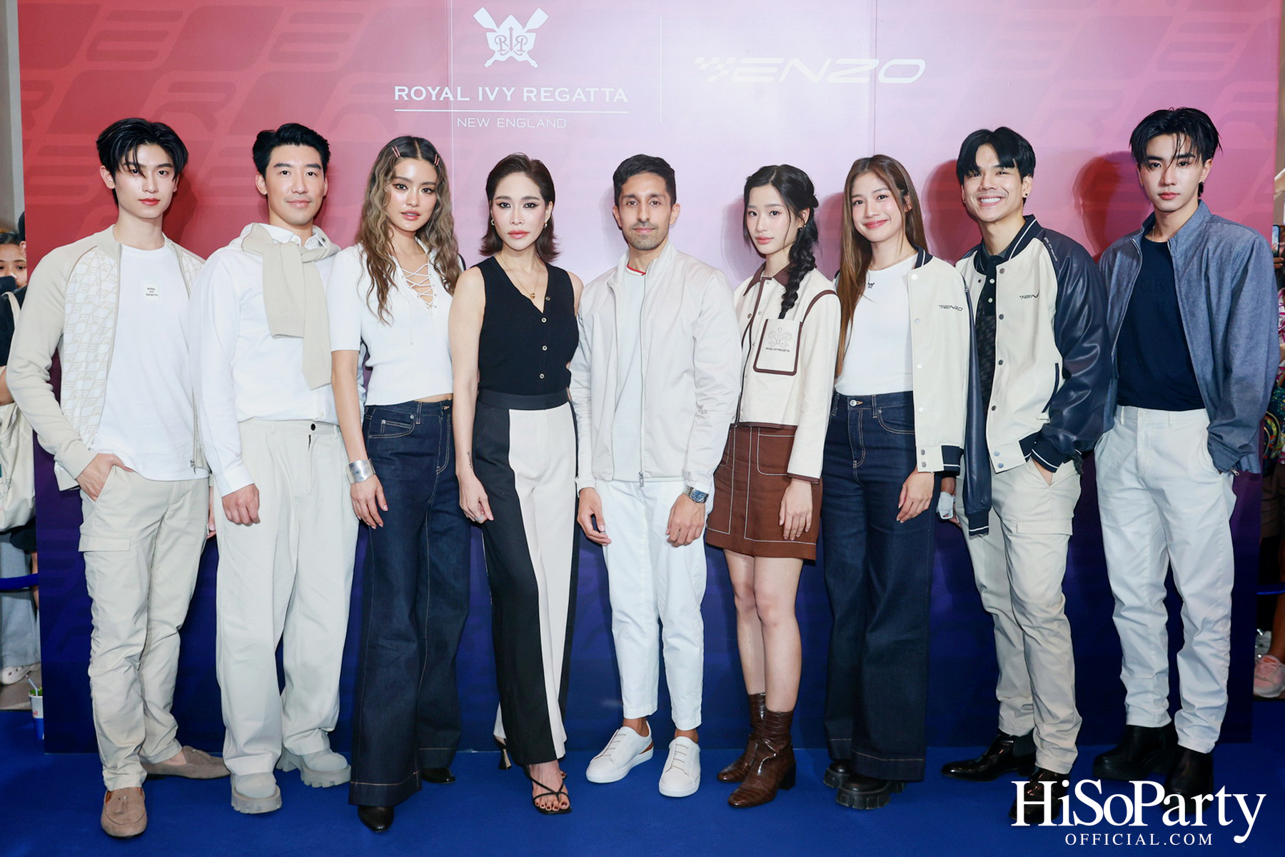 งานเปิดตัวคอลเลกชันพิเศษ ROYAL IVY REGATTA x ENZO T.