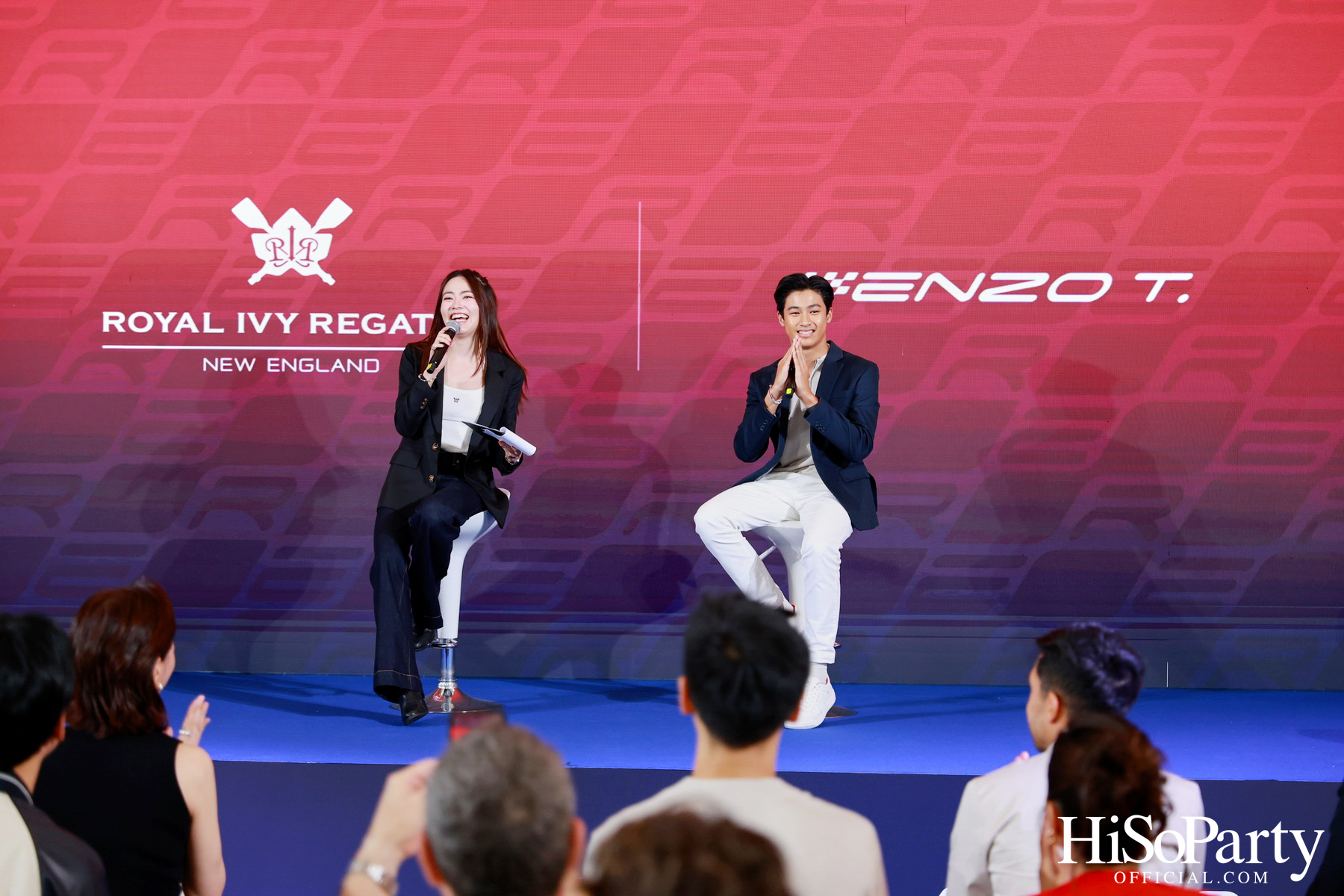 งานเปิดตัวคอลเลกชันพิเศษ ROYAL IVY REGATTA x ENZO T.