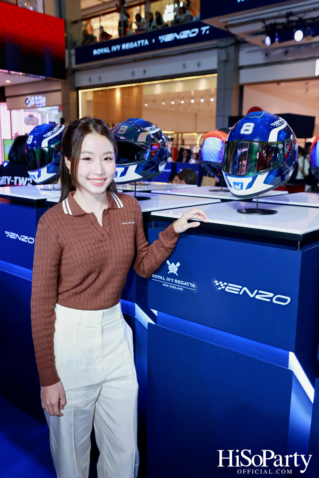 งานเปิดตัวคอลเลกชันพิเศษ ROYAL IVY REGATTA x ENZO T.