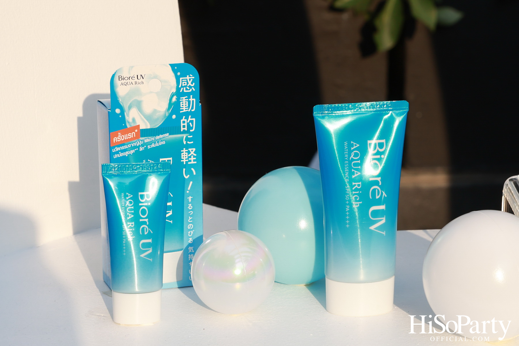 Biore ชวนคนรุ่นใหม่ ‘ท้าเช็ก! กันแดดบล็อกสุด’ กับ Biore UV Aqua Rich พร้อมเปิดตัวพรีเซนเตอร์ใหม่