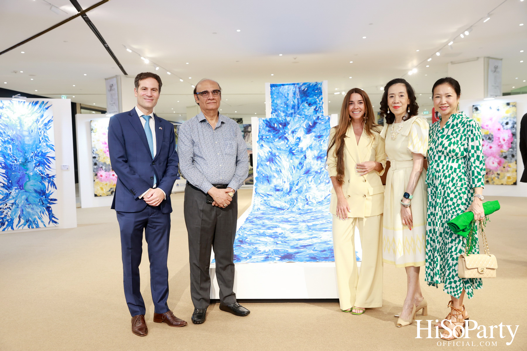 งานเปิดนิทรรศการ Songkran Water & Petals