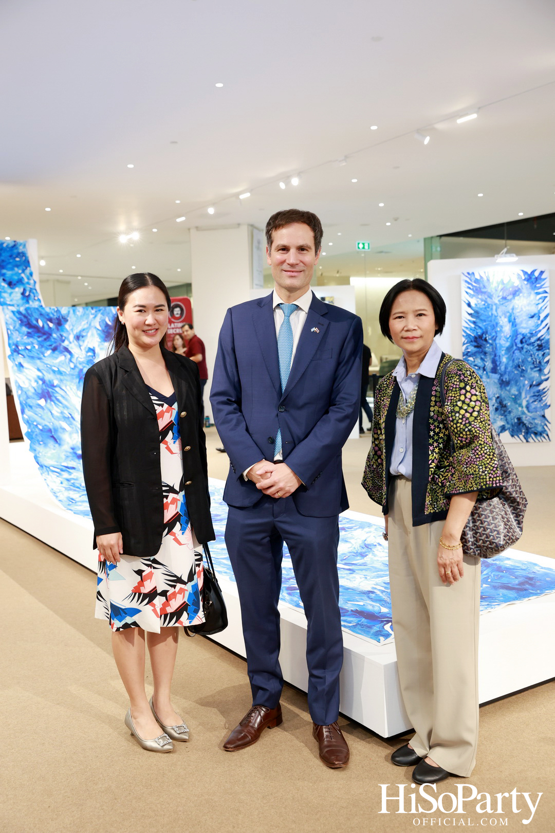 งานเปิดนิทรรศการ Songkran Water & Petals