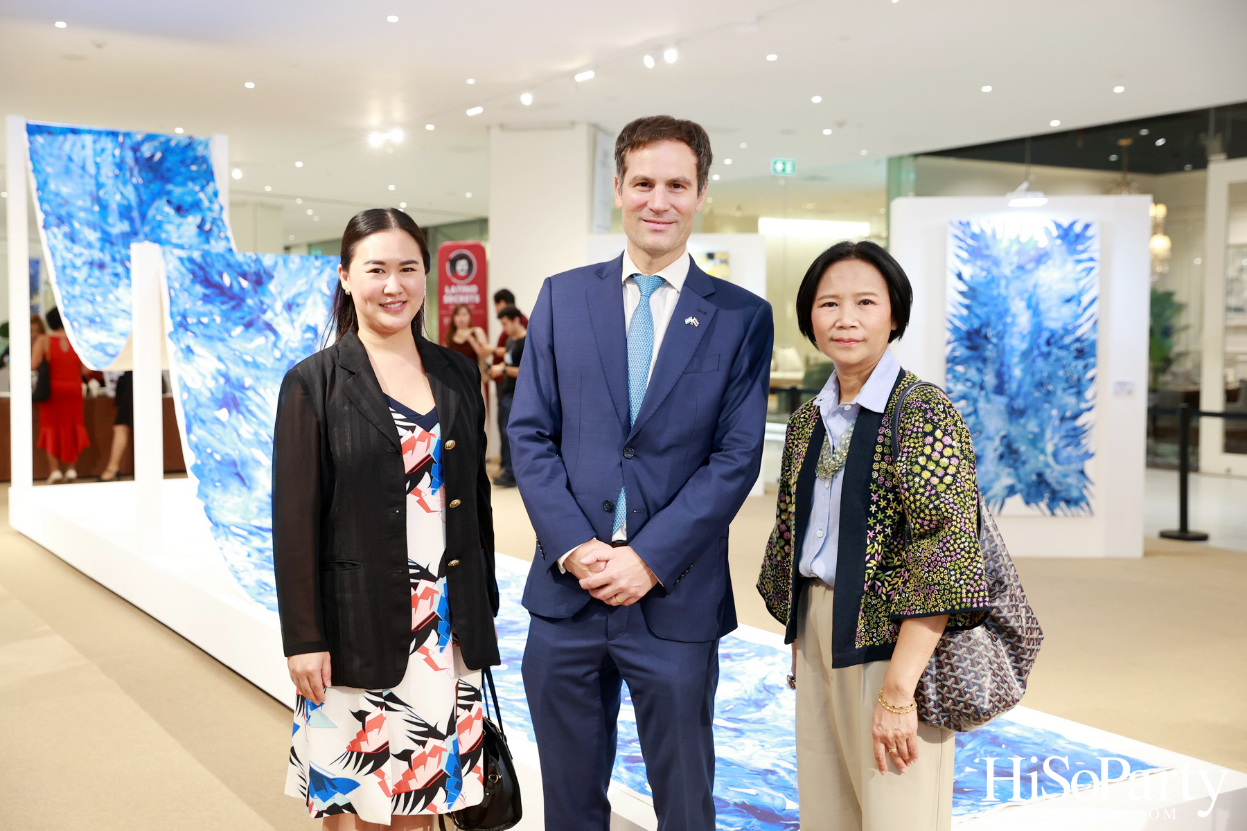 งานเปิดนิทรรศการ Songkran Water & Petals