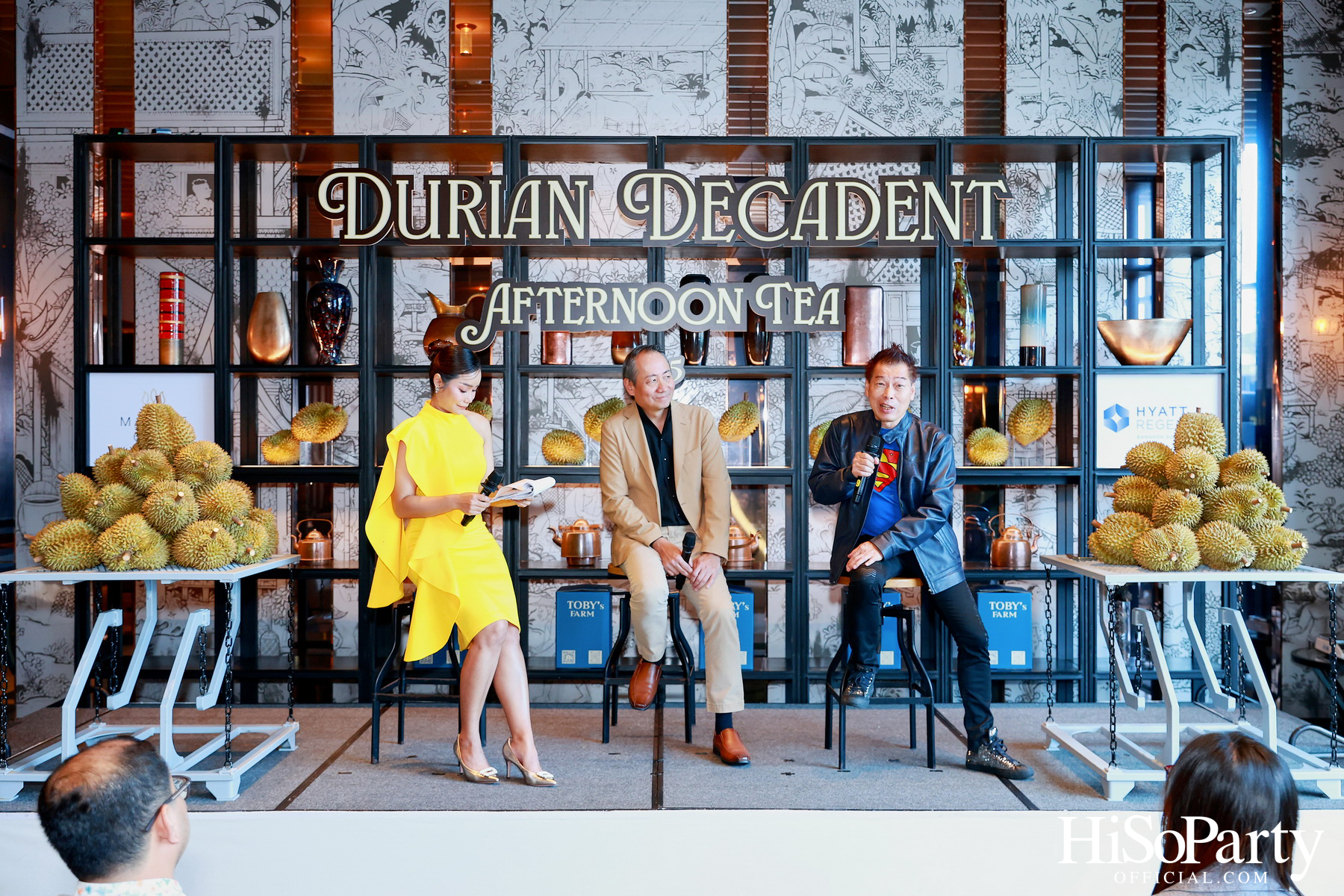 โรงแรมไฮแอท รีเจนซี่ กรุงเทพฯ สุขุมวิท เปิดตัว Durian Decadent Afternoon Tea ต้อนรับซัมเมอร์ด้วยเซตไฮทีสุดหรูจากทุเรียนหมอนทองพรีเมียม