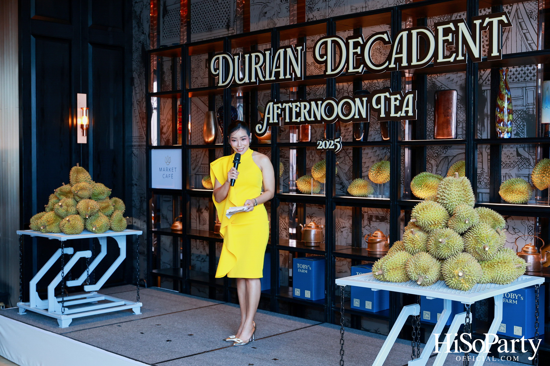 โรงแรมไฮแอท รีเจนซี่ กรุงเทพฯ สุขุมวิท เปิดตัว Durian Decadent Afternoon Tea ต้อนรับซัมเมอร์ด้วยเซตไฮทีสุดหรูจากทุเรียนหมอนทองพรีเมียม