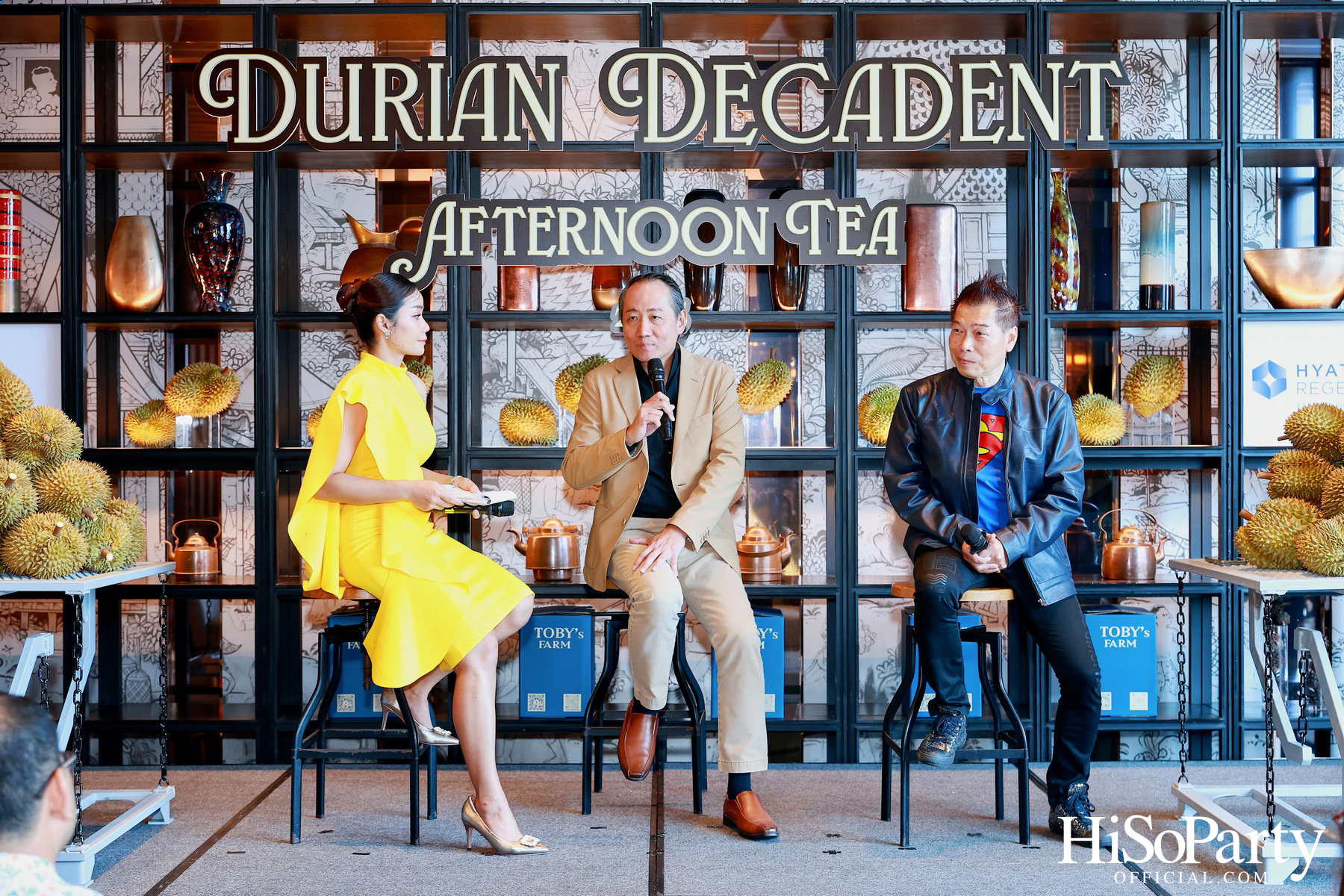 โรงแรมไฮแอท รีเจนซี่ กรุงเทพฯ สุขุมวิท เปิดตัว Durian Decadent Afternoon Tea ต้อนรับซัมเมอร์ด้วยเซตไฮทีสุดหรูจากทุเรียนหมอนทองพรีเมียม