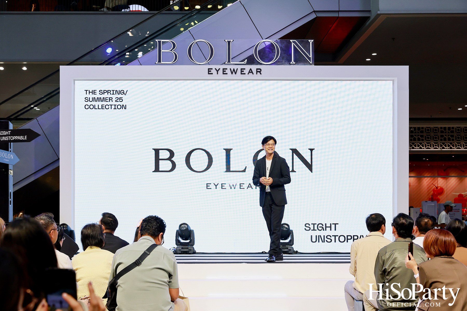 BOLON Eyewear เปิดตัวคอลเลกชัน SS2025 สุดยิ่งใหญ่กลางเมือง กับแคมเปญ ‘Sight Unstoppable’
